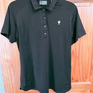 Performance Honors Course Black Polo Shirt